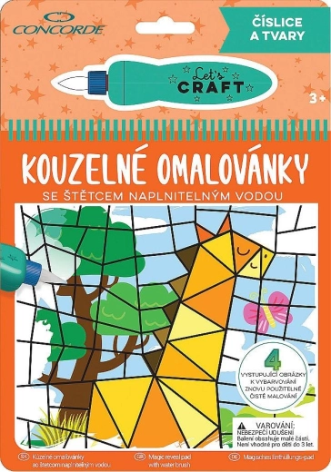 Magiczne kolorowanki CONCORDE – cyfry i kształty