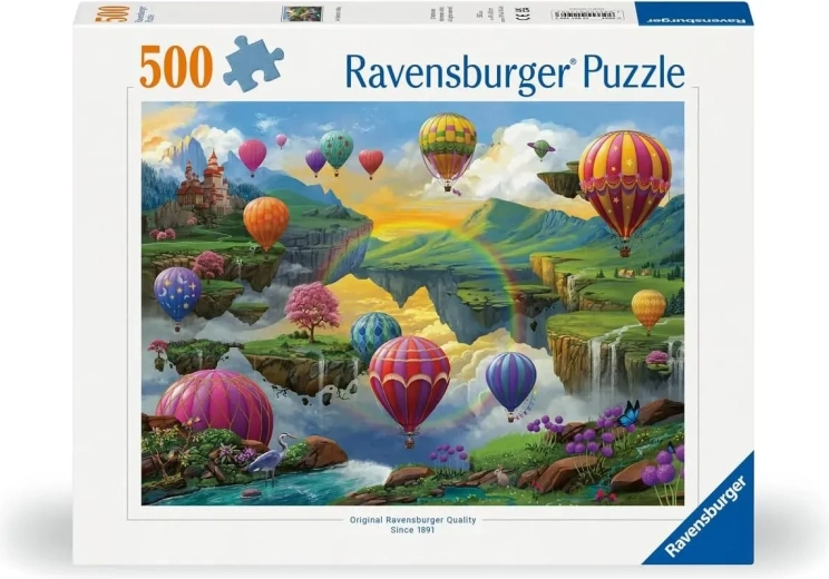 Puzzle Ravensburger Dolina balonów na gorące powietrze 500 elementów