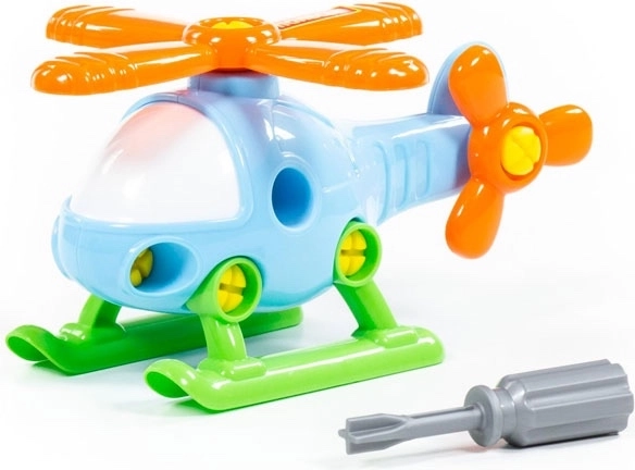 Dydaktyczny helikopter do skręcania