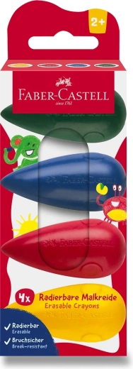 Kredki woskowe do dłoni FABER-CASTELL 4 szt.