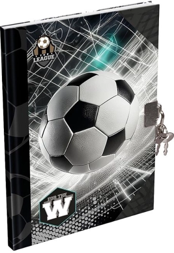 Pamiętnik A5 LizzyCard Top League z kłódką