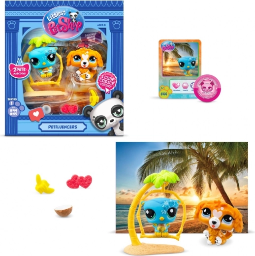 LPS 2 figurki Petfluencerzy
