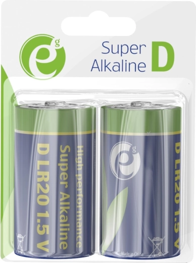 Baterie alkaliczne D LR20 1.5 V, 2 szt.