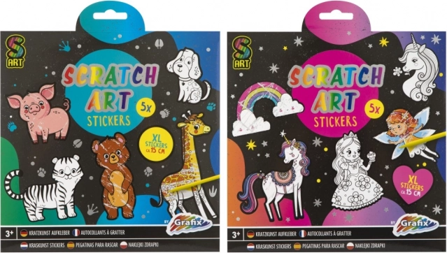 MOXY zdrapy samoprzylepne Kalendarz Różowy Świat