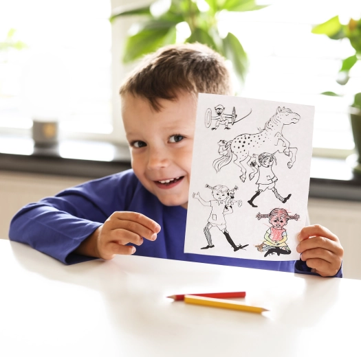 Oryginalne ilustracje ze świata Pippi