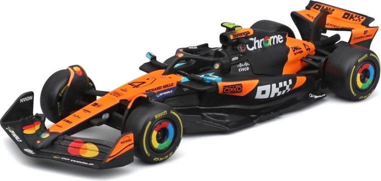 Bburago McLaren F1 MCL39 (2025) Lando Norris #4 – model Formuły 1 1:43