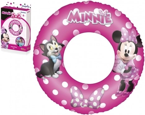 Nadmuchiwany koło do pływania DISNEY MINNIE 56 cm dla dzieci 3–6 lat