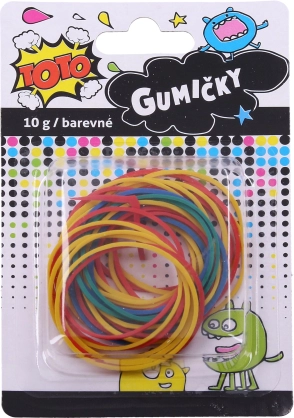 Kolorowe gumki 10 g