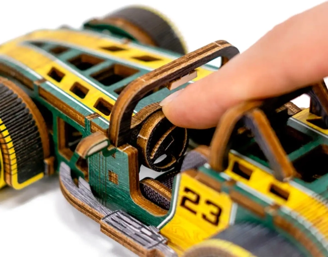 Skrętne przednie koła dla lepszej kontroli