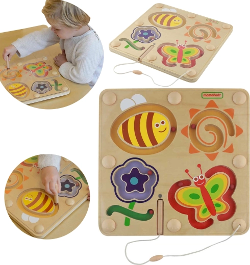 Magnetyczny labirynt Masterkidz – świat owadów