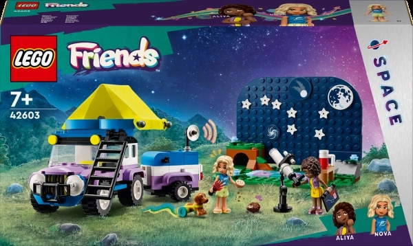 LEGO Friends: przyczepa kempingowa z mobilnym obserwatorium