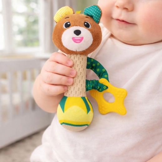 Delikatne dźwięki, które uspokajają i angażują maluszka