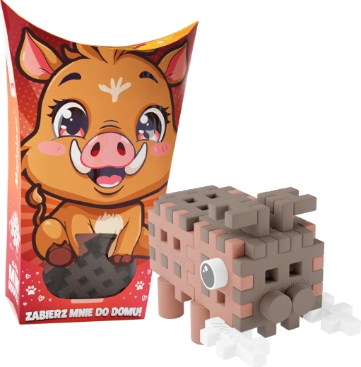 Klocki Mini Waffle Pocket Pets – dzik