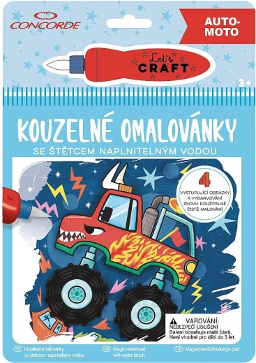 Magiczne kolorowanki CONCORDE auto-moto