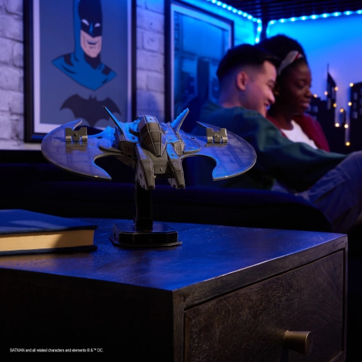 Ikoniczny Batwing jako szczegółowy model 3D