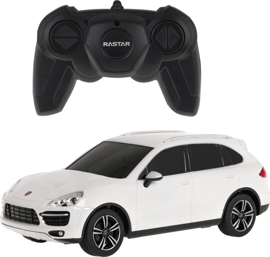 R/C auto 1:24 Porsche Cayenne Turbo Rastar – Biała