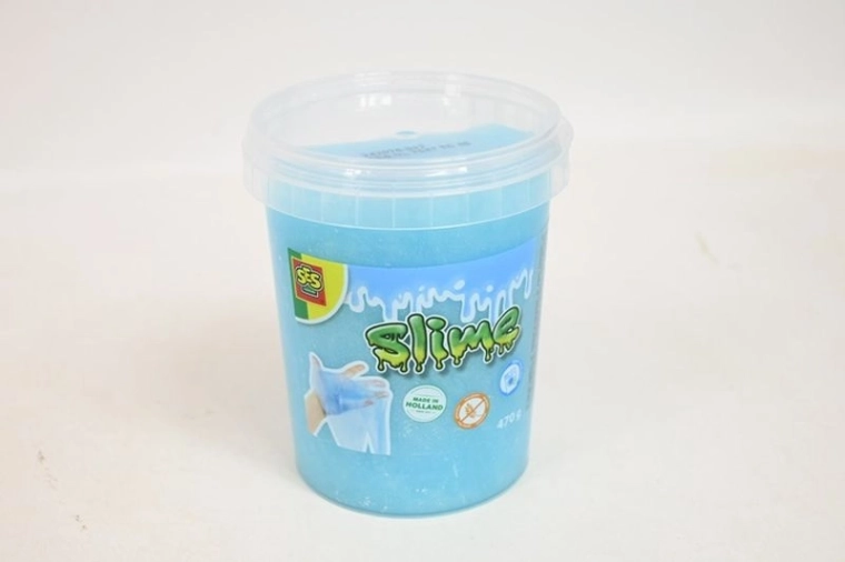 SES Creative Niebieski brokatowy slime 470 g