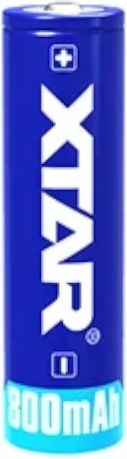 Akumulator Li-ion Xtar 14500 (AA/R6) 3,7 V 800 mAh z zabezpieczeniem – 1 szt.