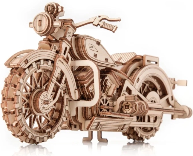 Little Story drewniane puzzle 3D motocykl Comanche