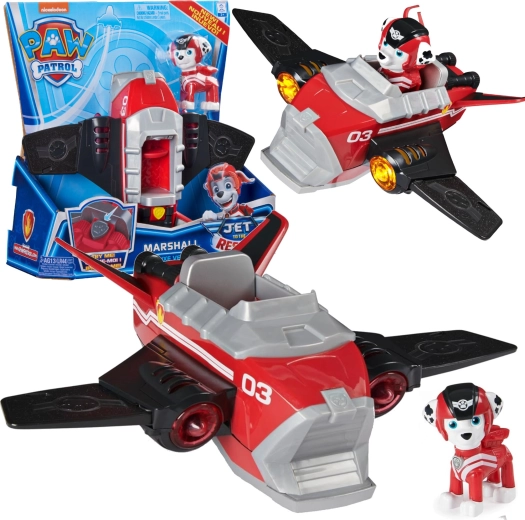 Paw Patrol Marshall – odrzutowiec ratunkowy ze światłem i dźwiękiem