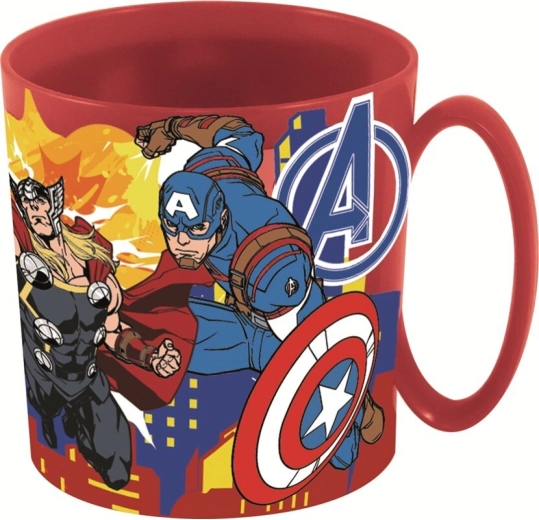 Plastikowy kubek Avengers 265 ml czerwony