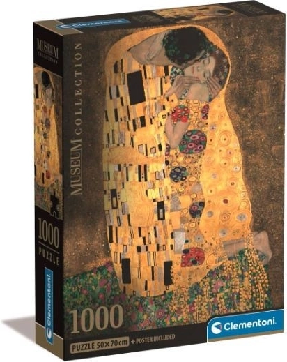 Puzzle 1000 elementów Compact Museum Il Bacio