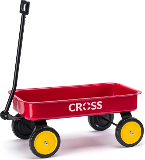 Metalowy wózek ciągniony Cross dla dzieci