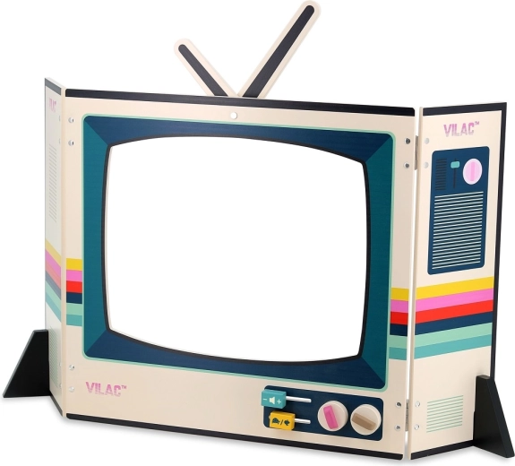 Retro telewizor jako teatr dla dzieci