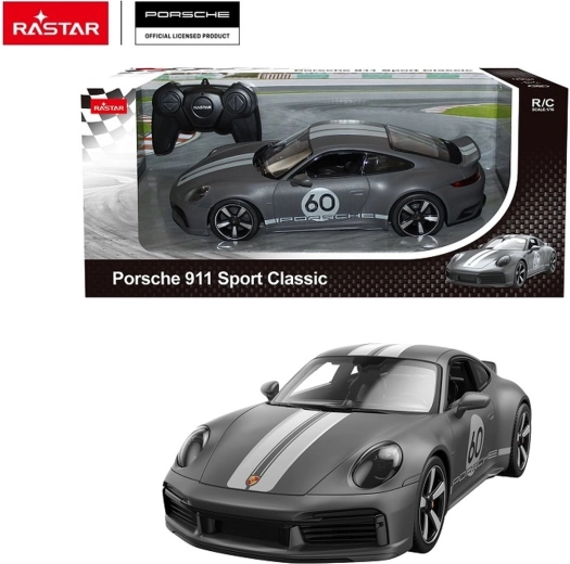 Zdalnie sterowany samochód Rastar Porsche 911 Sport Classic 1:16