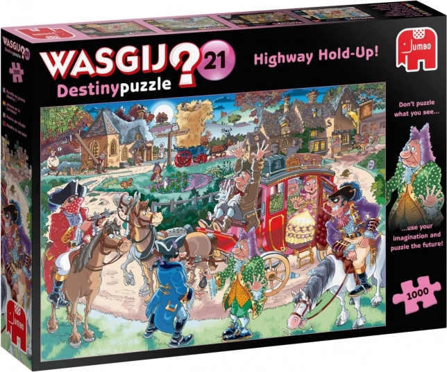 Puzzle JUMBO WASGIJ Destiny 21: Napad 1000 elementów