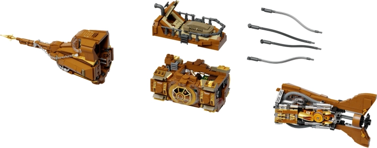 Modułowa, trójsekcyjna konstrukcja