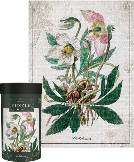 puzzle botaniczne: ciemiernica 1000 elementów