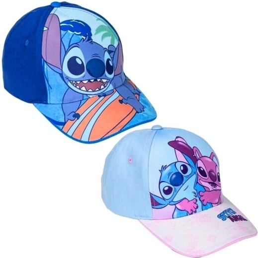 Czapka z daszkiem Stitch i Angel