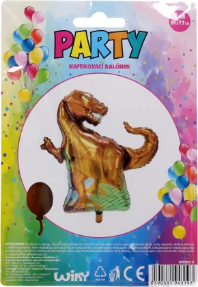 Balonik dmuchany Dinozaur 91x77 cm
