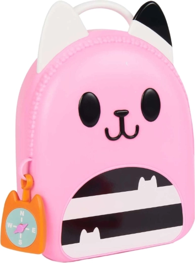 Uroczy koci plecaczek w podróż