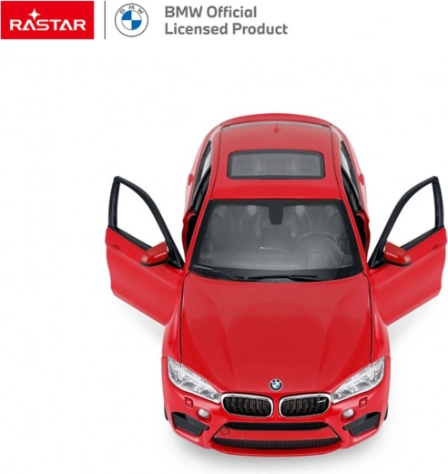 Metalowy model 1:24 BMW X6 M czerwony RASTAR