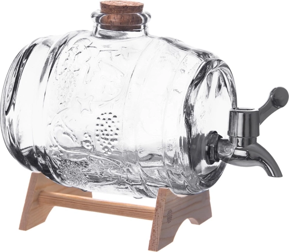 Wygodne nalewanie dzięki stabilnemu stojakowi