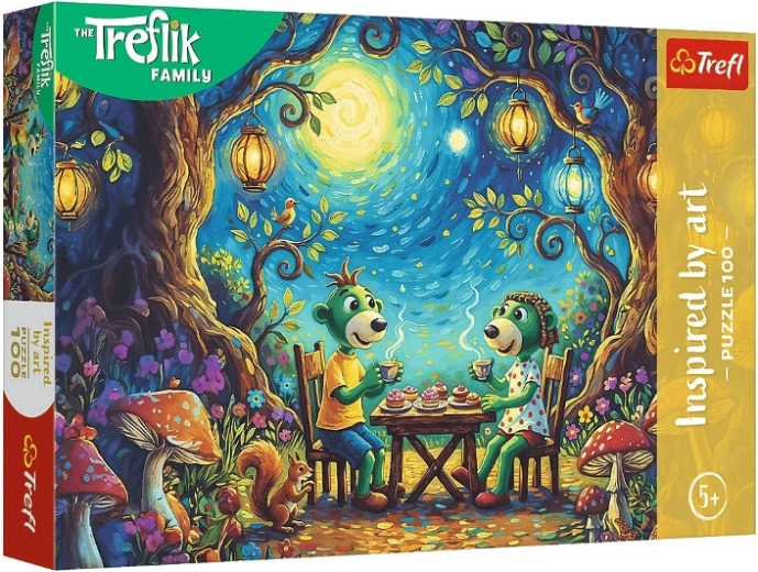 Puzzle Trefl 100 elementów Inspired by Art – Spotkanie w kawiarni
