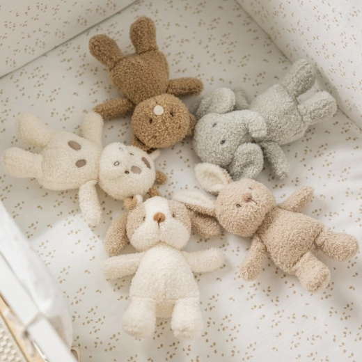 Miękki materiał teddy dla poczucia bezpieczeństwa