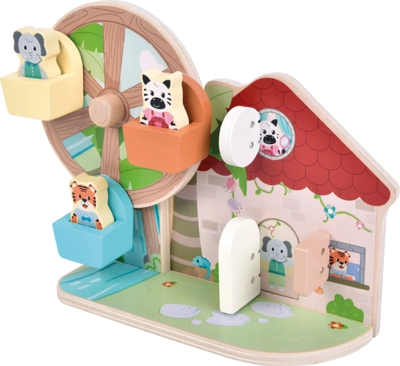 Wytrzymała drewniana konstrukcja