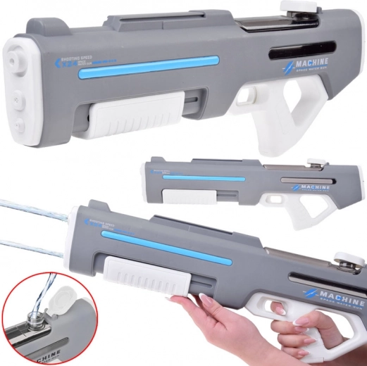 Elektryczny pistolet wodny z podwójną głowicą natryskową