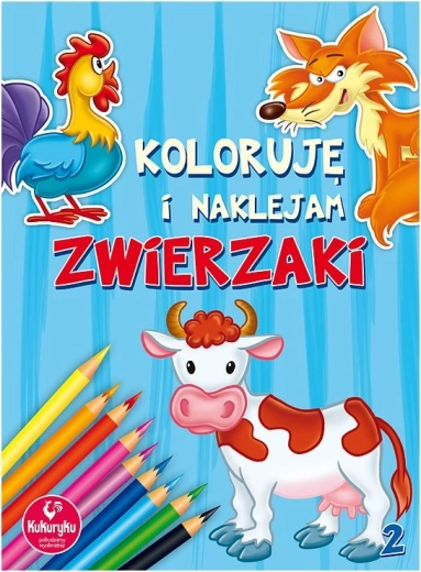 Koloruję i przyklejam – zwierzątka 2