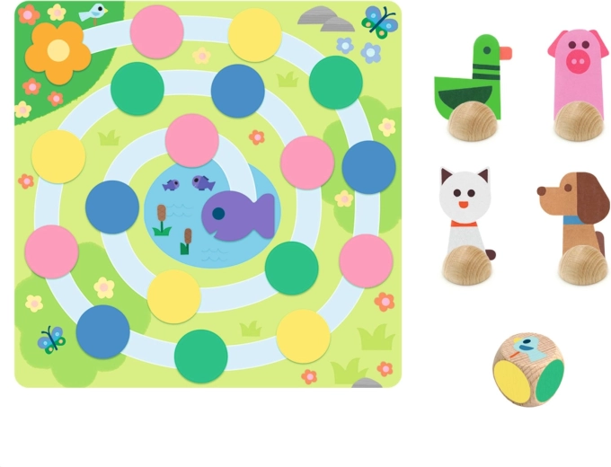 Gra z kostką: kolory, liczenie i pierwsza taktyka