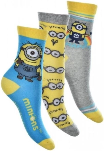 Zestaw skarpetek Minionki - 3 pary