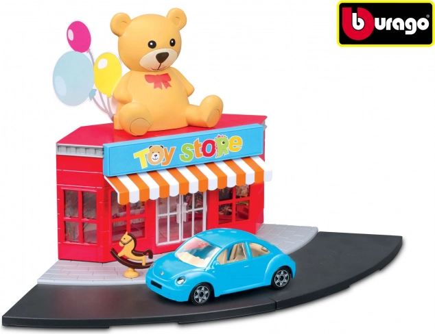 Bburago City zestaw do zabawy Sklep z zabawkami 1:43