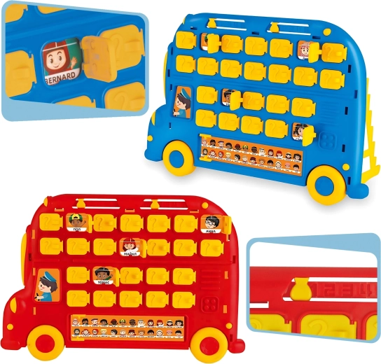 Oryginalne plansze do gry w kształcie autobusu