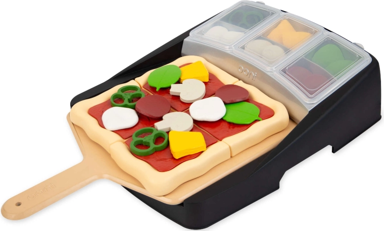 Przegródki na składniki dla przejrzystej zabawy