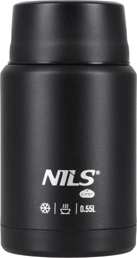 Termos na jedzenie NILS Camp NC3807 czarny 550 ml