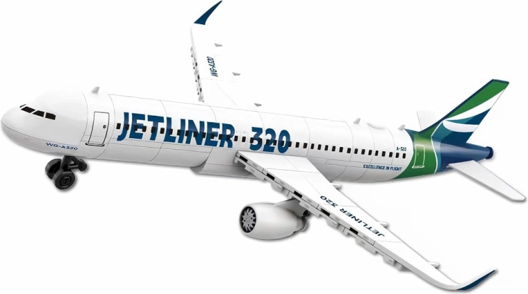 Realistyczny model samolotu pasażerskiego