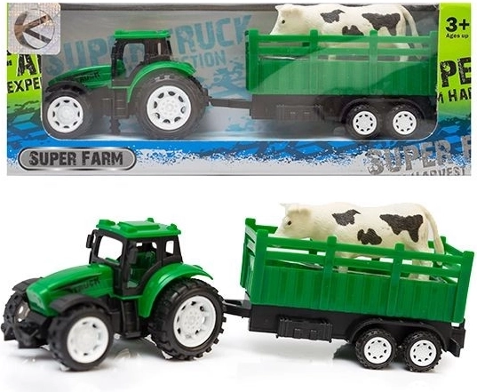 Traktor z przyczepą – 1 szt.